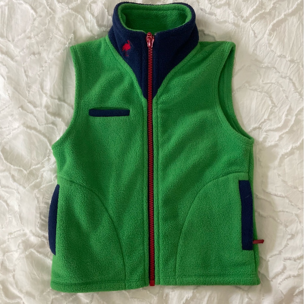 The Beaufort Bonnet Company Boys Fleece Vest 2T